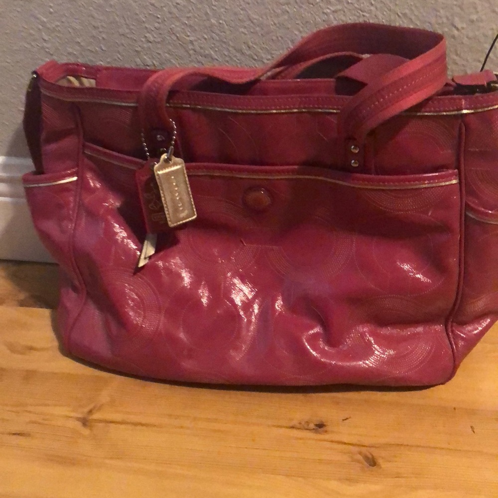 Diaper bag Coach!